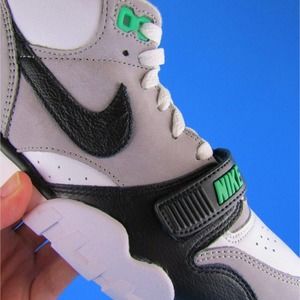 Men's Size 8.5 - Nike Air Trainer 1 White Black Grey Green Sneakers DM0521-100